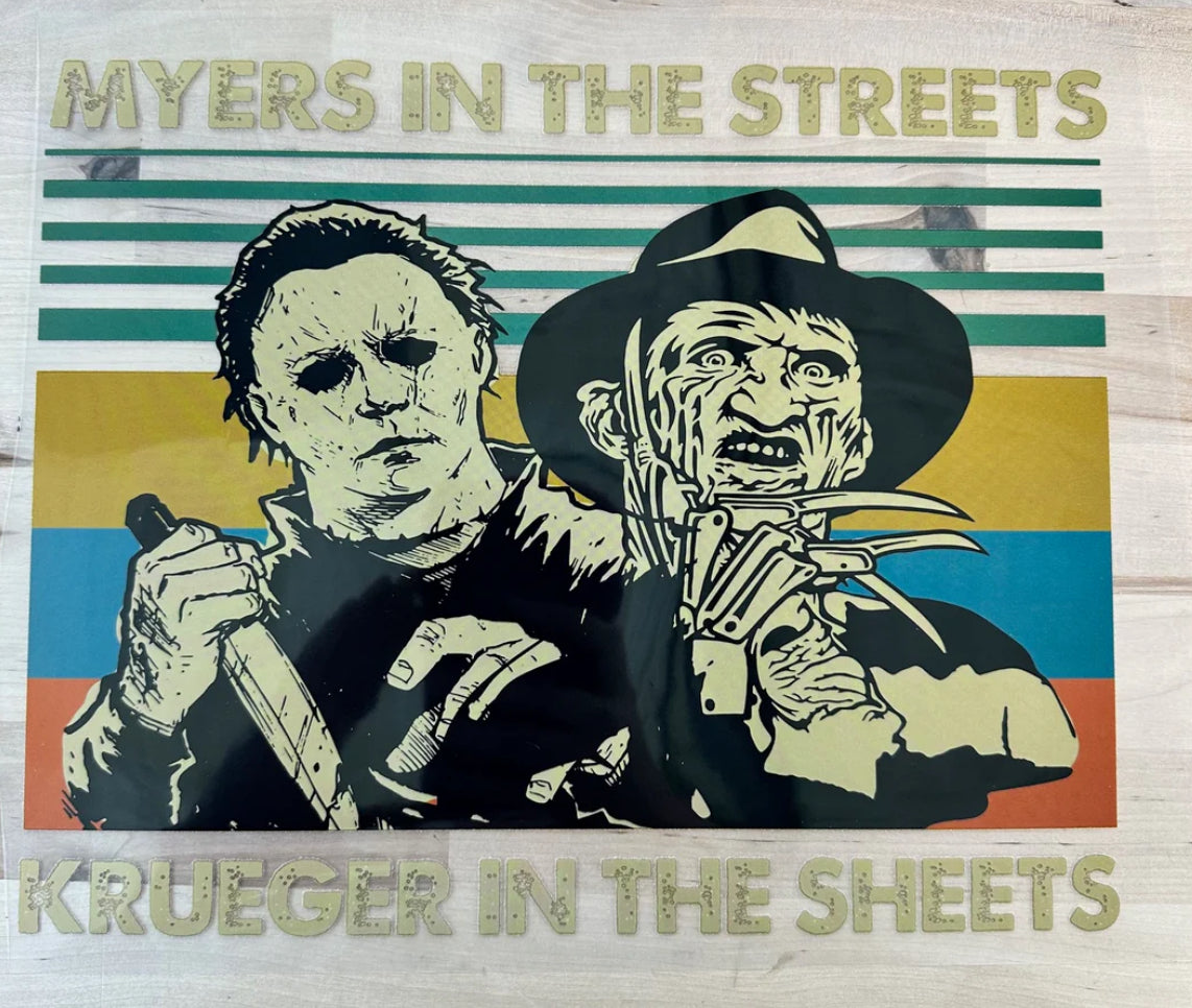 Myers in the Streets Kruger in the Sheets
