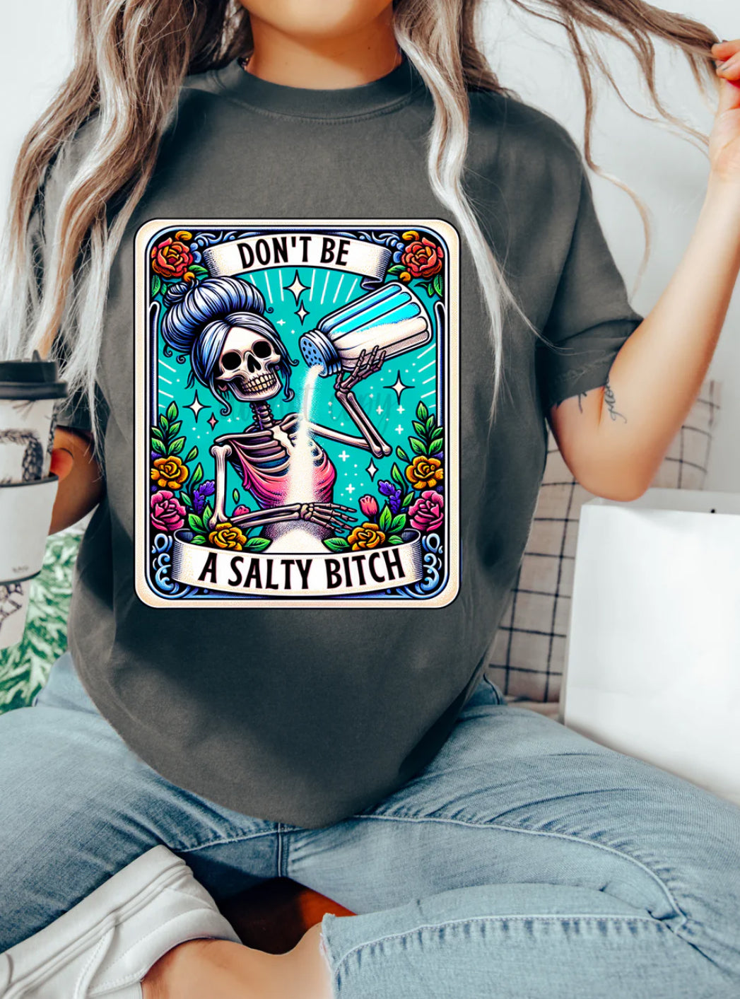 Don’t be a Salty B**** Tarot Card