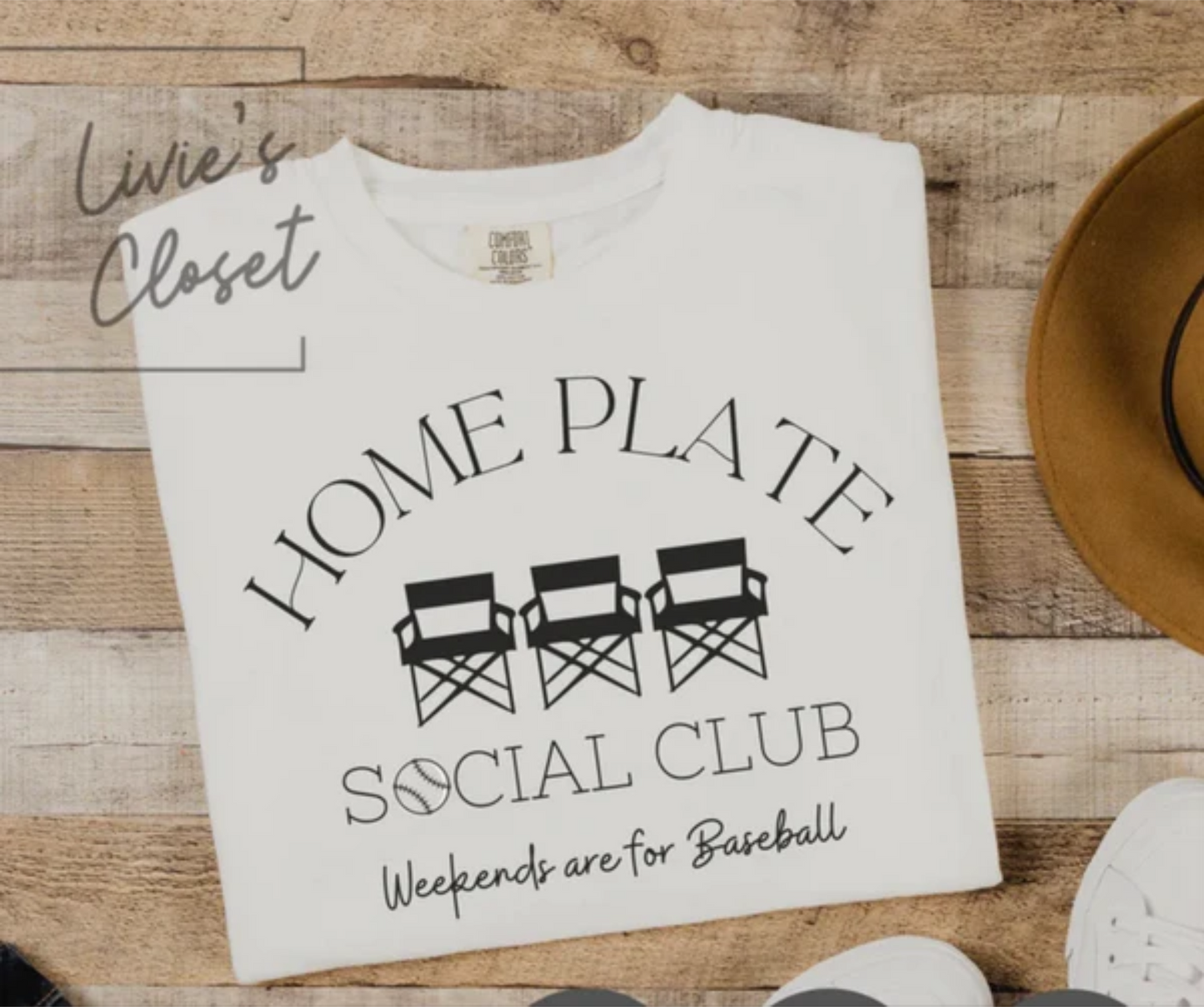 Home Plate Social Club Baseball